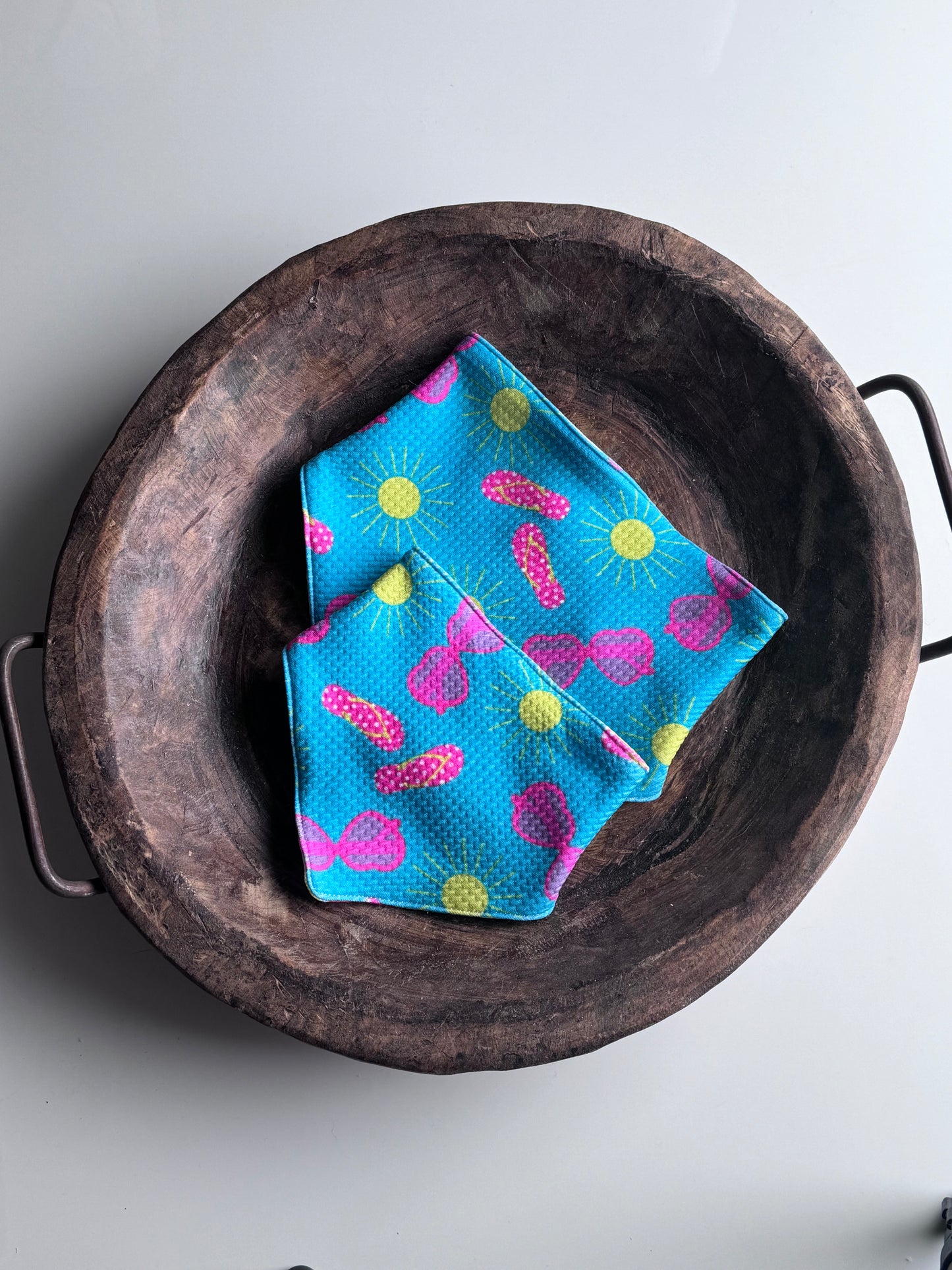 Beach-Time Reversible Bandana