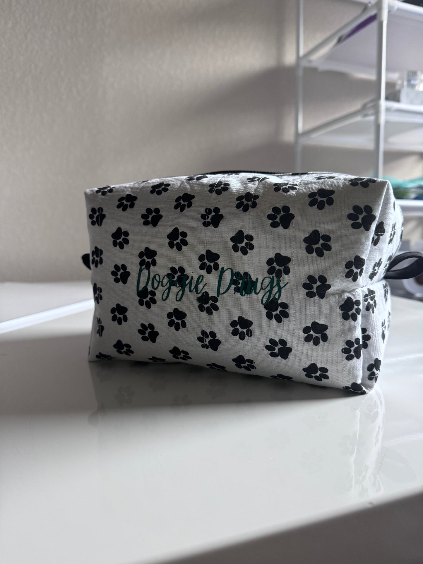 Paw print Cosmetic/Treat Bag